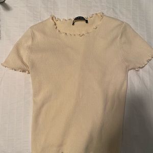 Yellow brandy melville top